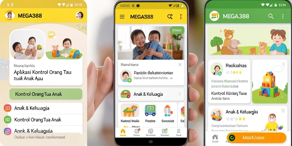 Tampilan antarmuka aplikasi MEGA388 yang mudah dipahami.