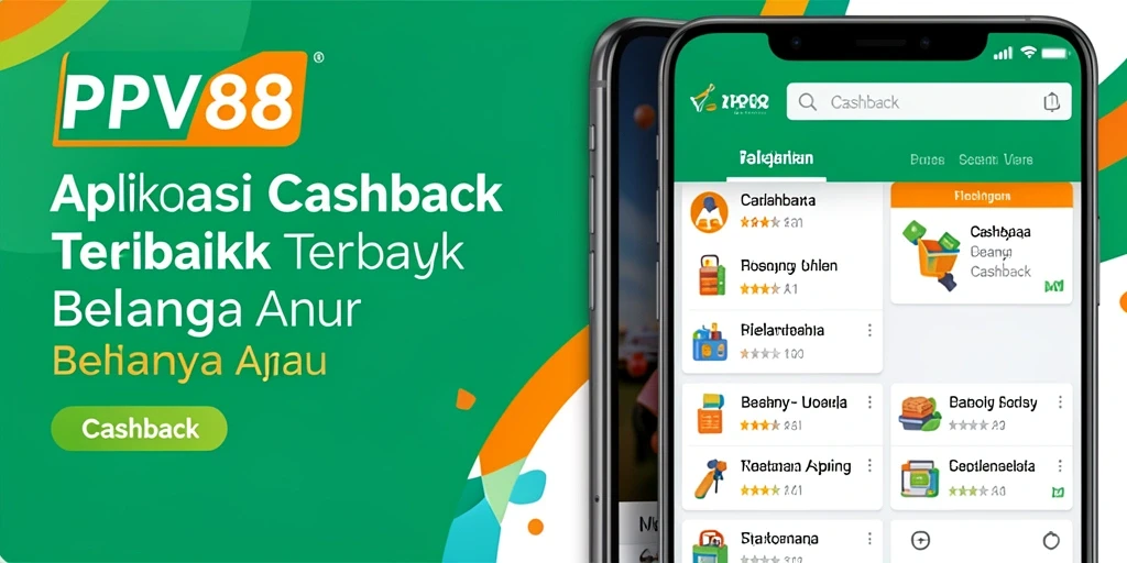 Antarmuka pengguna PPV88 yang menarik untuk aplikasi Cashback.