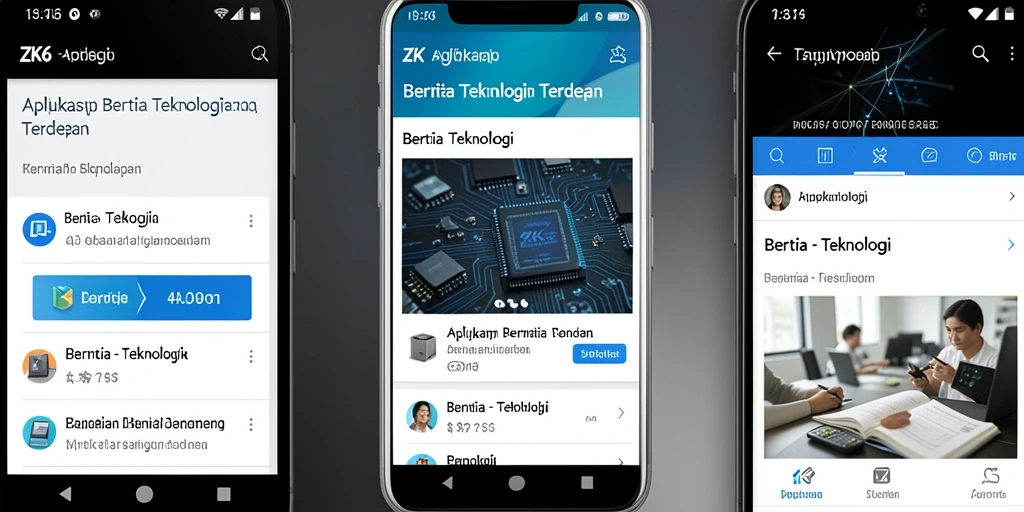 Antarmuka ZK6 yang modern dan fungsional dalam berita teknologi.